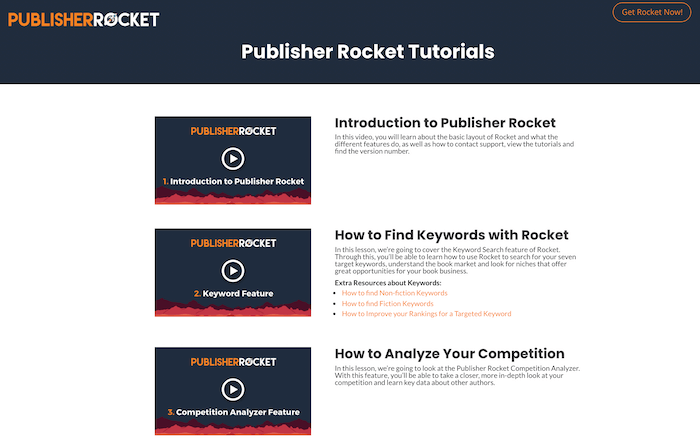 Publisher Rocket Tutorial