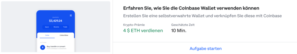 Kostenloses Ethereum erhalten