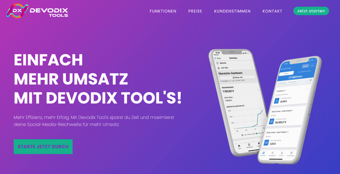 Devodix Tools Affiliate Programm