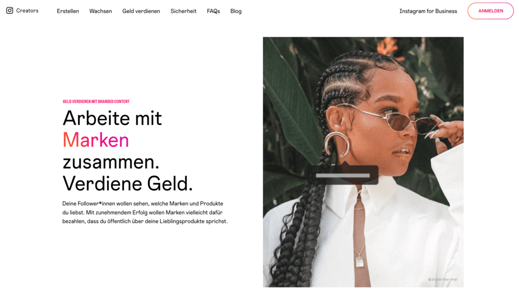 Mit Instagram Geld verdienen gesponserte Beiträge