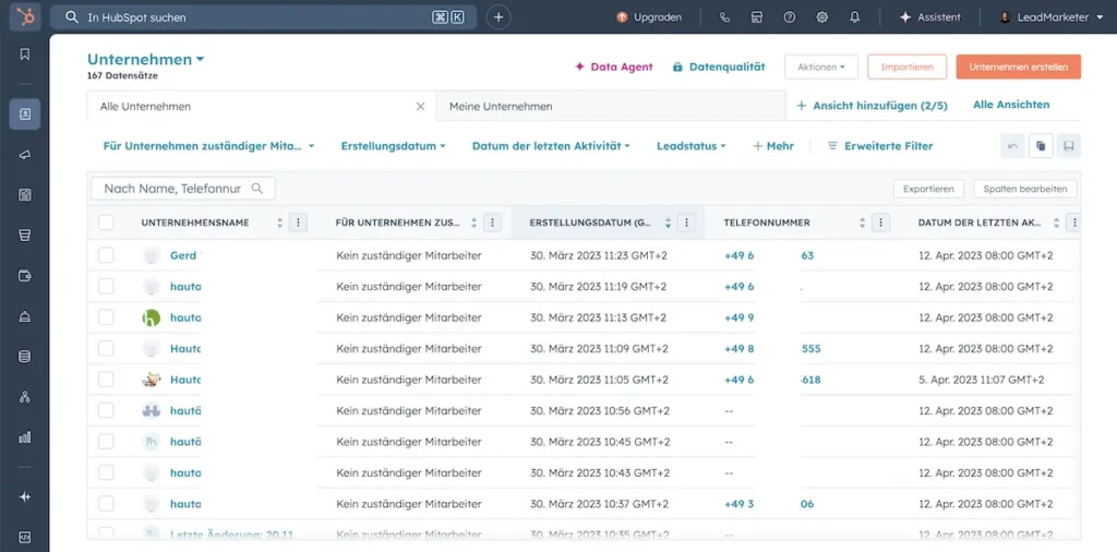 HubSpot CRM für Immobilienmakler