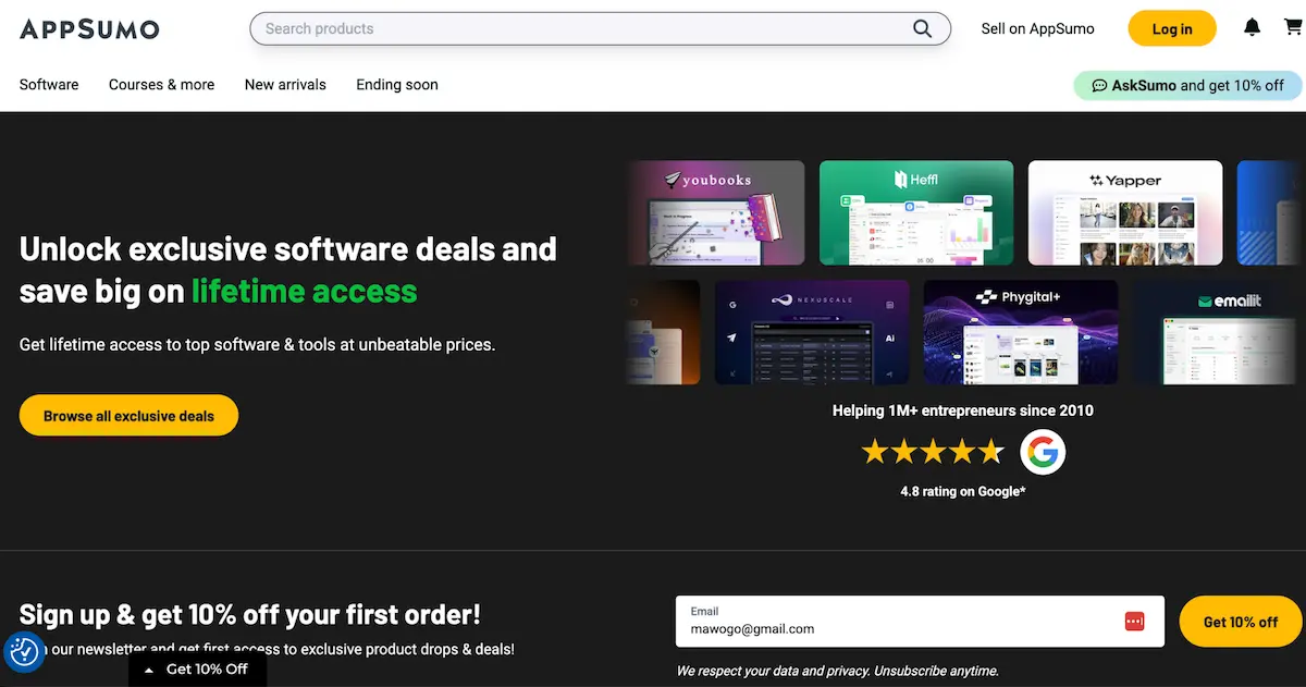 AppSumo Die besten Software Deals
